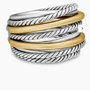 David Yurman crossover ring